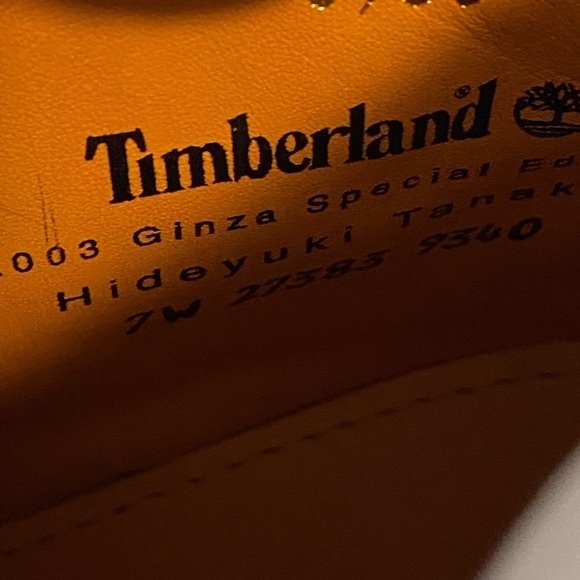 Timberland Ginza project 2003 Hideyuki Tanaka boots 7 - Picture 9 of 10